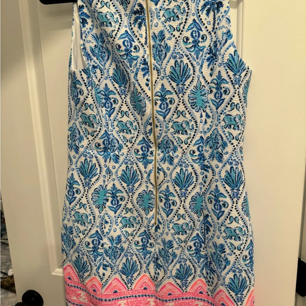 NWT Lilly Pulitzer - Mila Stretch Shift Dress - Size 8 - Picture 5 of 6
